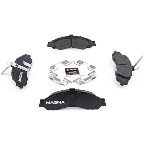 MAGMA Premium PMD1043C Ceramic Brake Pads, Front