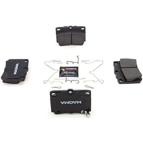 MAGMA Premium PMD733C Ceramic Brake Pads, Rear