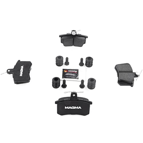 MAGMA Premium PMD228C Ceramic Brake Pads, Rear