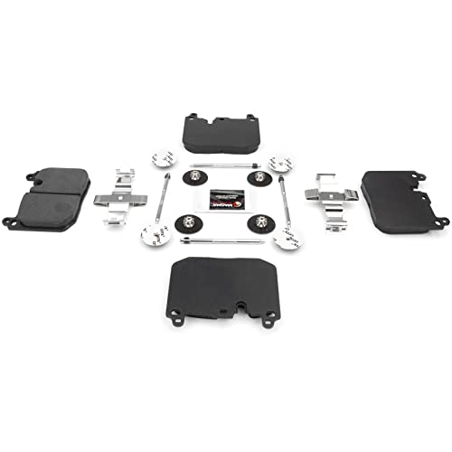 MAGMA Premium PMD1875C Ceramic Brake Pads, Front