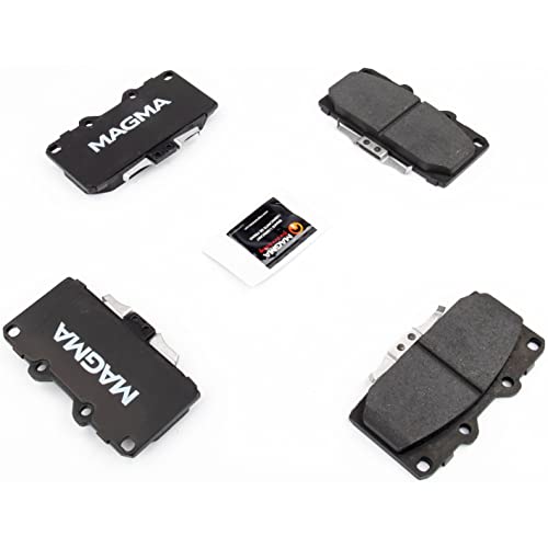 MAGMA Premium PMD647C Ceramic Brake Pads, Front