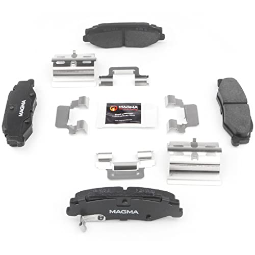 MAGMA Premium PMD732C Ceramic Brake Pads, Rear