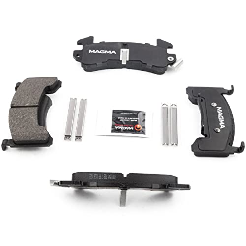 MAGMA Premium PMD154M Semi-Metallic Brake Pads, Front