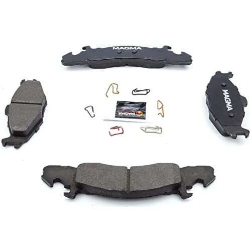 MAGMA Premium PMD259M Semi-Metallic Brake Pads, Front