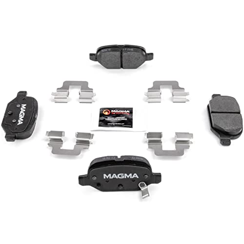 MAGMA Premium PMD1569C Ceramic Brake Pads, Rear