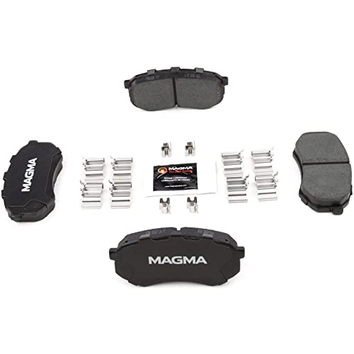 MAGMA Premium PMD433C Ceramic Brake Pads, Front