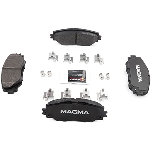 MAGMA Premium PMD1210M Semi-Metallic Brake Pads, Front