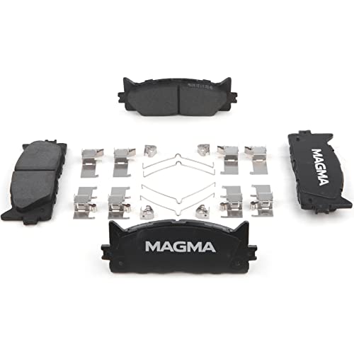 MAGMA Premium PMD1293C Ceramic Brake Pads, Front