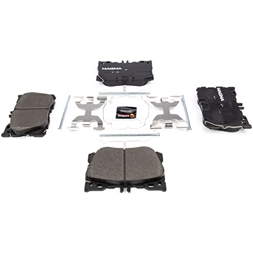 MAGMA Premium PMD1871M Semi-Metallic Brake Pads, Front