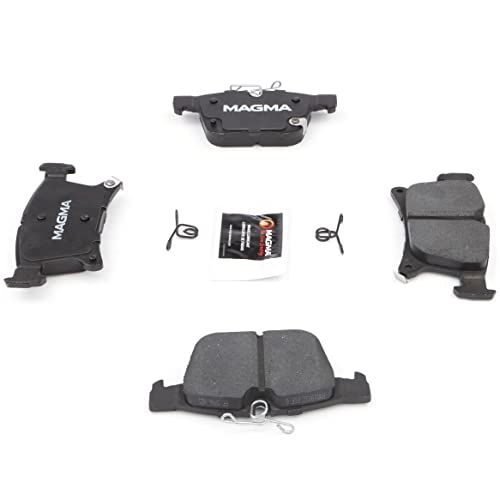 MAGMA Premium PMD1901C Ceramic Brake Pads, Rear