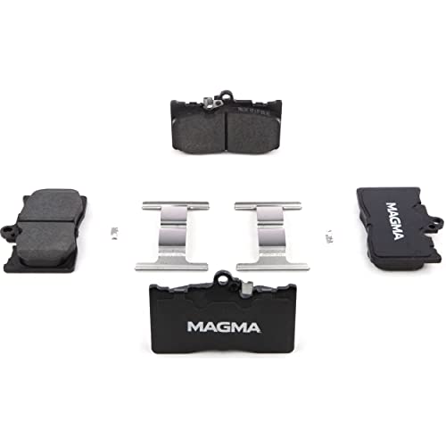 MAGMA Premium PMD1118C Ceramic Brake Pads, Front