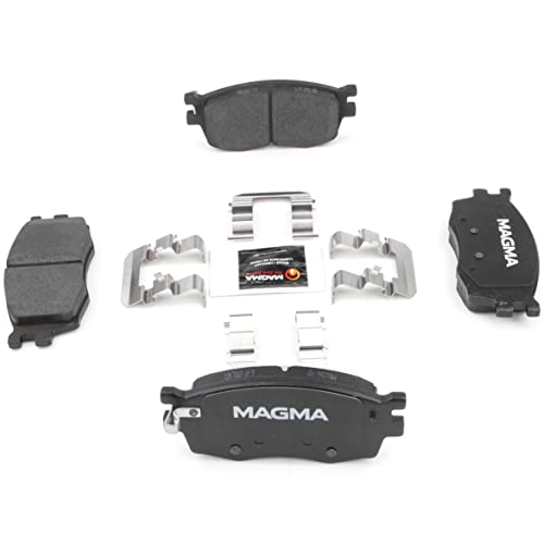 MAGMA Premium PMD1156C Ceramic Brake Pads, Front