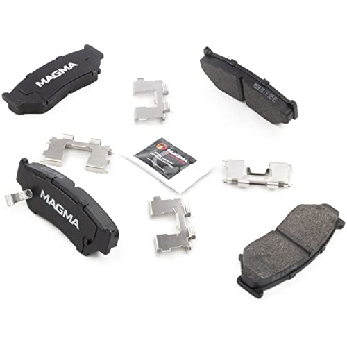 MAGMA Premium PMD556M Semi-Metallic Brake Pads, Front