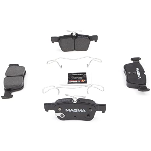 MAGMA Premium PMD1665C Ceramic Brake Pads, Rear