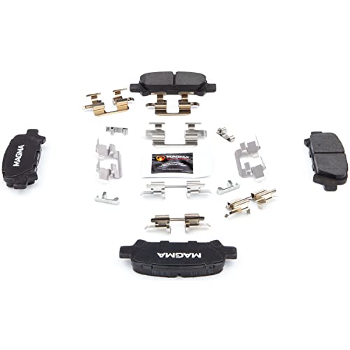 MAGMA Premium PMD770C Ceramic Brake Pads, Rear