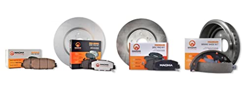 MAGMA Premium PMD591C Ceramic Brake Pads, Front