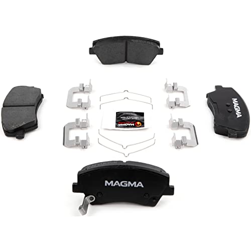 MAGMA Premium PMD1912C Ceramic Brake Pads, Front