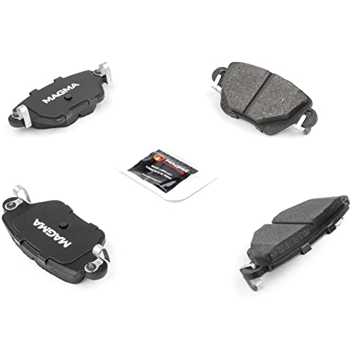 MAGMA Premium PMD911M Semi-Metallic Brake Pads, Rear
