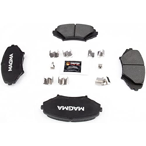 MAGMA Premium PMD1009C Ceramic Brake Pads, Front