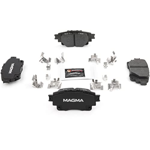 MAGMA Premium PMD2183C Ceramic Brake Pads, Rear
