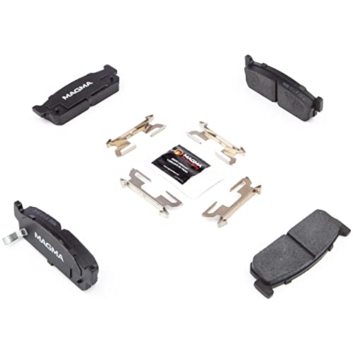 MAGMA Premium PMD588C Ceramic Brake Pads, Rear