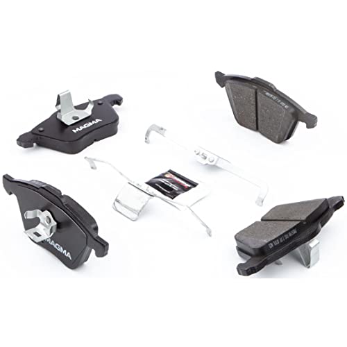 MAGMA Premium PMD979M Semi-Metallic Brake Pads, Front