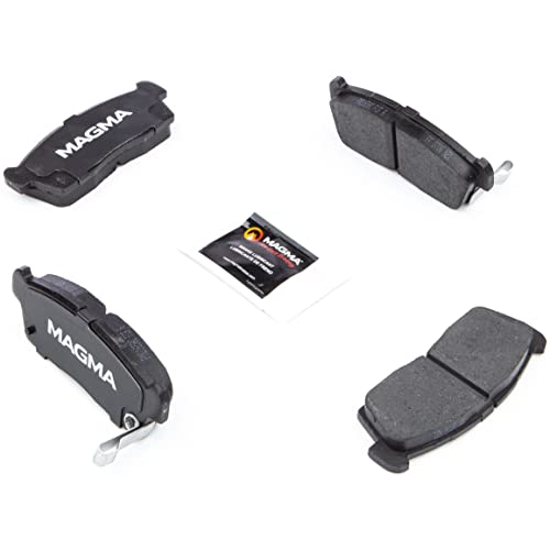 MAGMA Premium PMD1658C Ceramic Brake Pads, Front