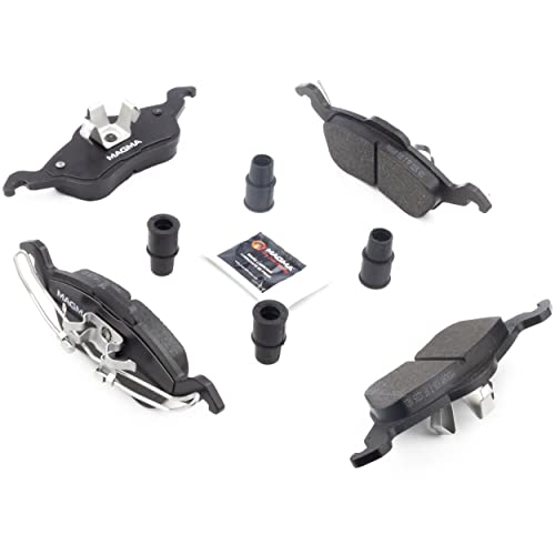MAGMA Premium PMD816M Semi-Metallic Brake Pads, Front