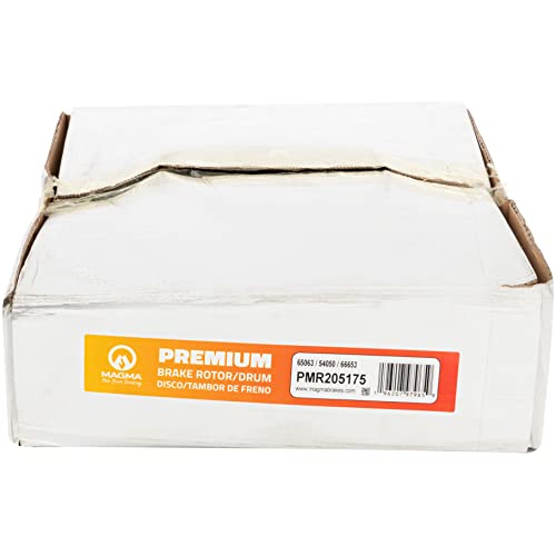 MAGMA Premium Disc Brake Rotor and Hub Assembly PMR205175