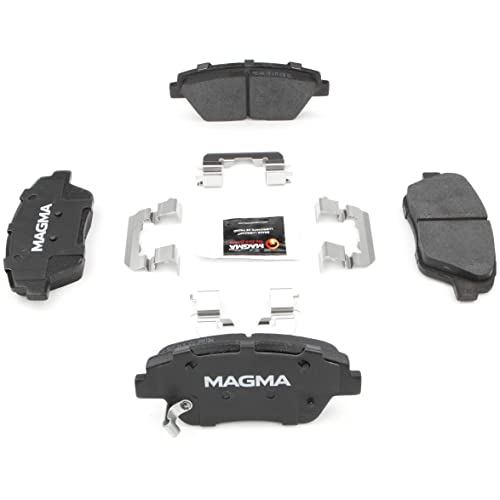 MAGMA Premium PMD1444C Ceramic Brake Pads, Front