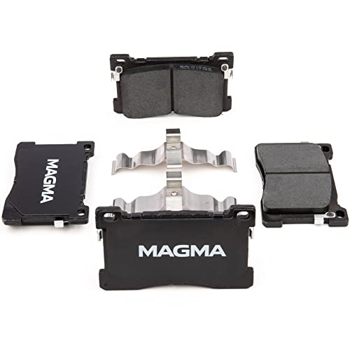 MAGMA Premium PMD1576C Ceramic Brake Pads, Front