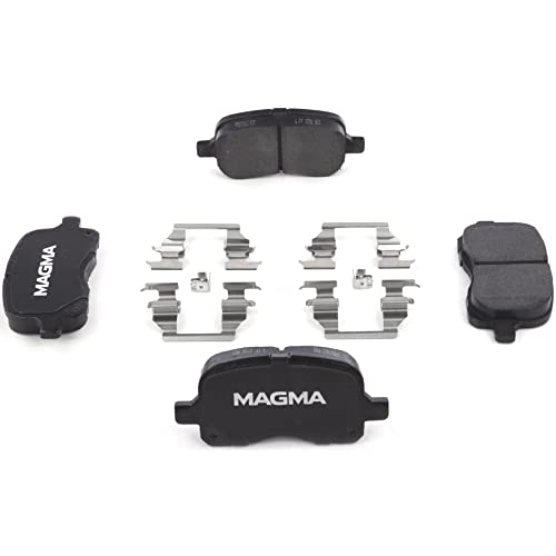 MAGMA Premium PMD741C Ceramic Brake Pads, Front
