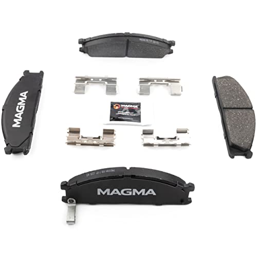 MAGMA Premium PMD333M Semi-Metallic Brake Pads, Front