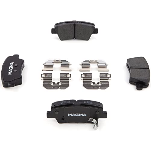 MAGMA Premium PMD1848C Ceramic Brake Pads, Rear