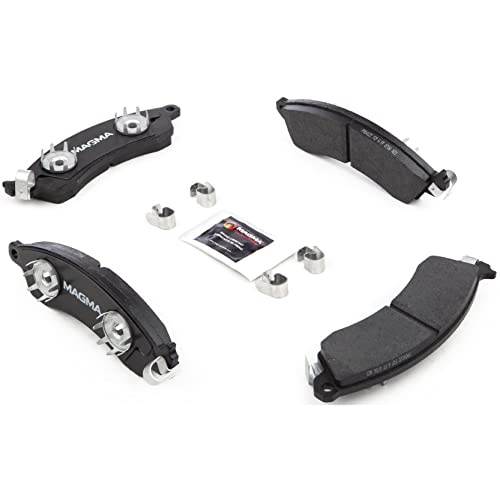 MAGMA Premium PMD412C Ceramic Brake Pads, Front