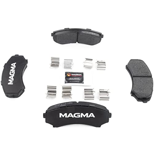MAGMA Premium PMD867C Ceramic Brake Pads, Front
