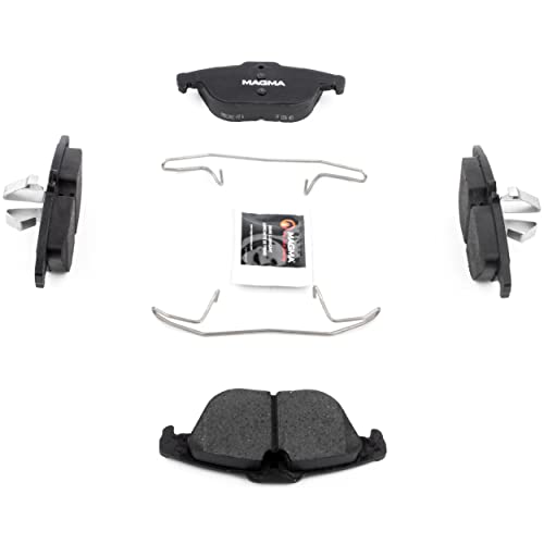 MAGMA Premium PMD1341C Ceramic Brake Pads, Rear