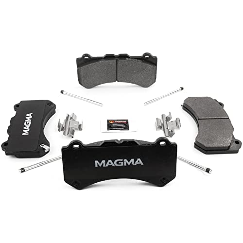 MAGMA Premium PMD1382M Semi-Metallic Brake Pads, Front