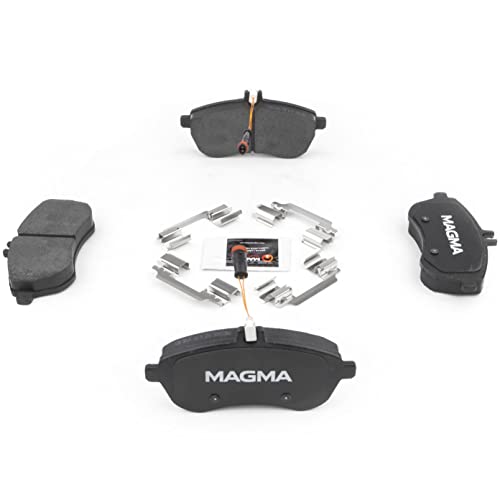 MAGMA Premium PMD1340C Ceramic Brake Pads, Front