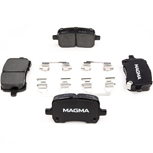 MAGMA Premium PMD1028C Ceramic Brake Pads, Front