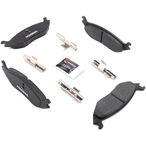 MAGMA Premium PMD967C Ceramic Brake Pads, Rear
