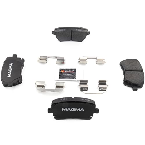 MAGMA Premium PMD1018C Ceramic Brake Pads, Rear
