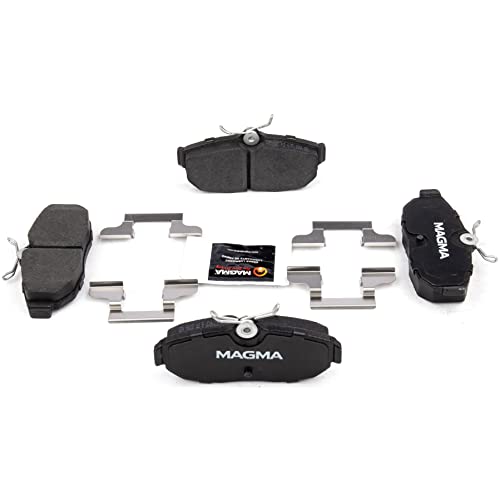 MAGMA Premium PMD1082C Ceramic Brake Pads, Rear