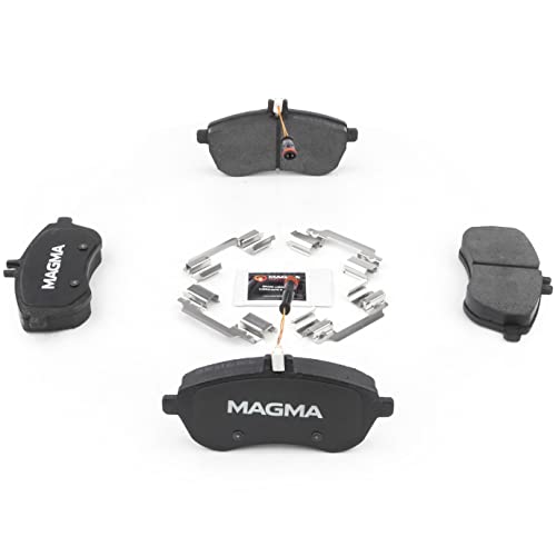 MAGMA Premium PMD1340C Ceramic Brake Pads, Front