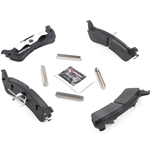 MAGMA Premium PMD667AC Ceramic Brake Pads, Rear