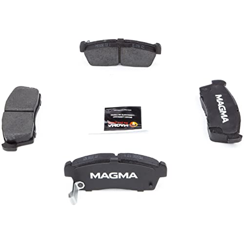 MAGMA Premium PMD1658C Ceramic Brake Pads, Front