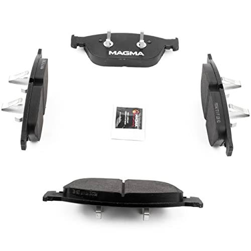 MAGMA Premium PMD1546C Ceramic Brake Pads, Front
