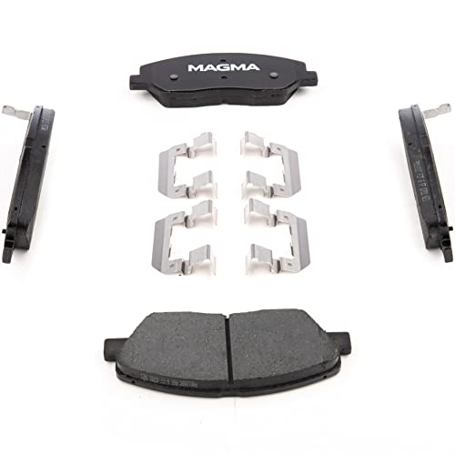 MAGMA Premium PMD1202C Ceramic Brake Pads, Front