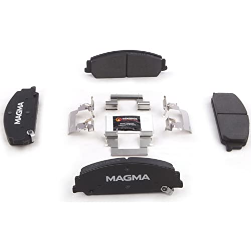 MAGMA Premium PMD1351C Ceramic Brake Pads, Front