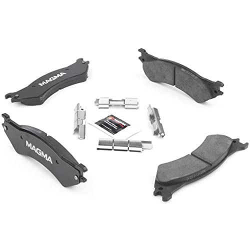 MAGMA Premium PMD802C Ceramic Brake Pads, Rear